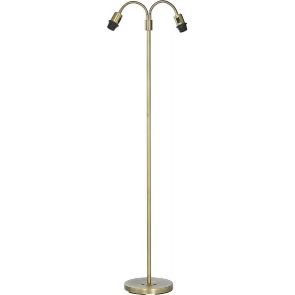 Amy toarmet gulvlampe - Antik messing - 150 cm