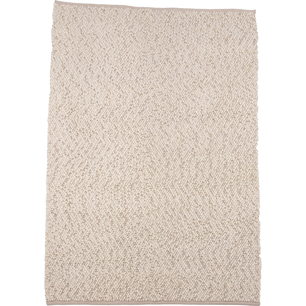 Jajru ullteppe 230 x 160 cm - Hvit