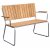 Mllan hagesofa i teak