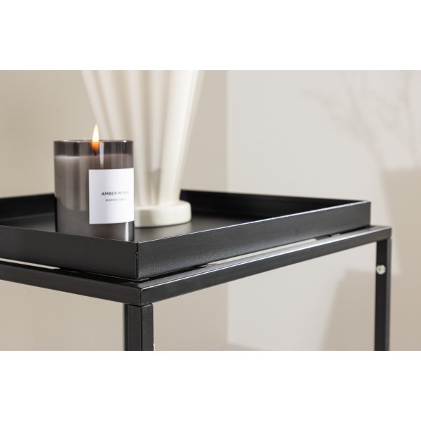 Porto sidebord 45 x 45 cm - Sort Porto sidebord 45 x 45 cm - Sort