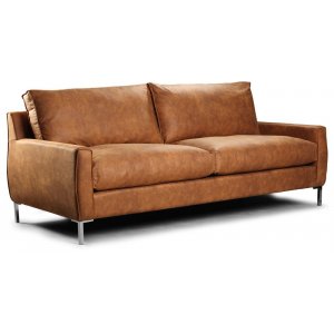 Nordic 3-seters sofa - Grsvart