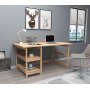 City skrivebord - Furu