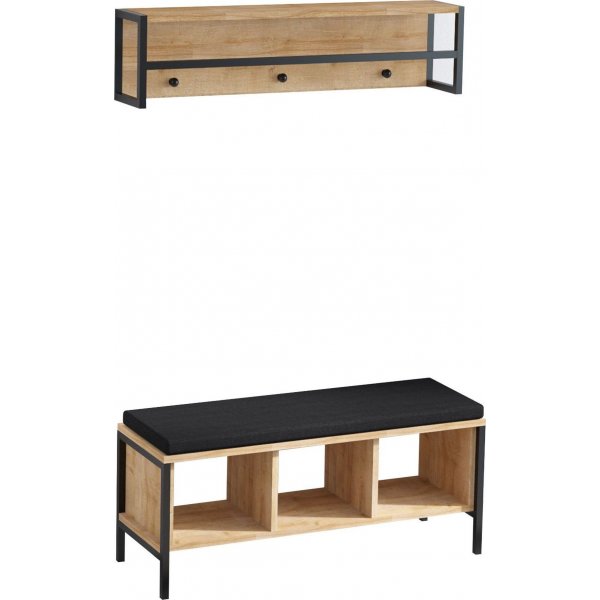 Shana gangmbel - Eik/svart