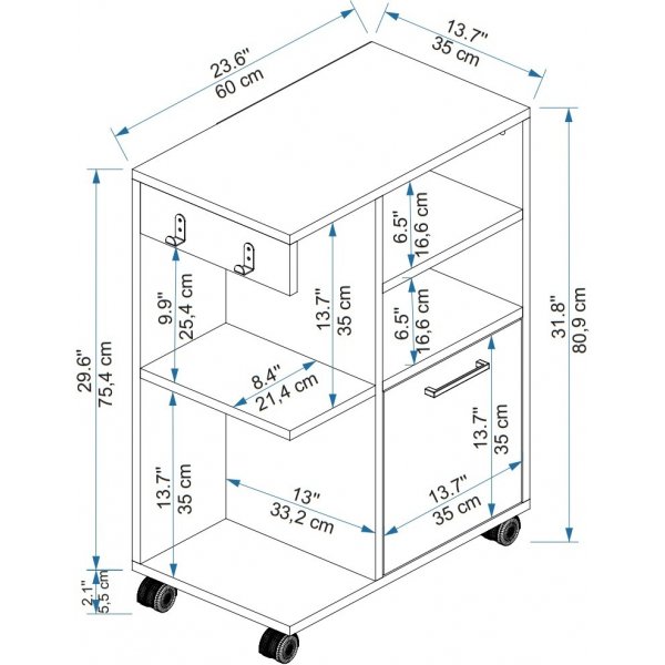 Rebusa skap - Hvit Rebusa skap - Hvit