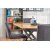 Bing uttrekkbart spisebord 160-220 cm - Eik/sort