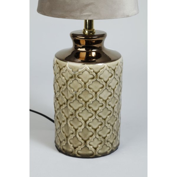 Dream lampefot - Keramikk Beige