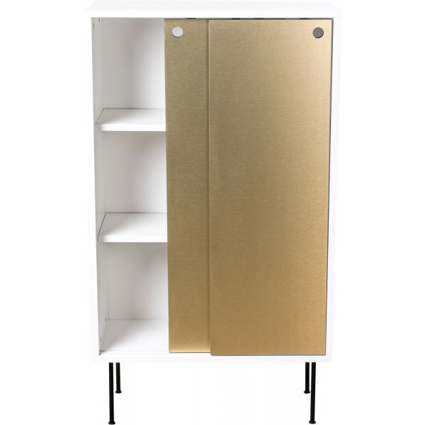 Volume skap - Hvit/messing Volume skap - Hvit/messing