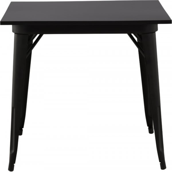 Tempe spisebord 80 x 80 cm - Sort Tempe spisebord 80 x 80 cm - Sort