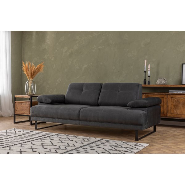 Mustang 2-seters sofa - Antrasitt Mustang 2-seters sofa - Antrasitt