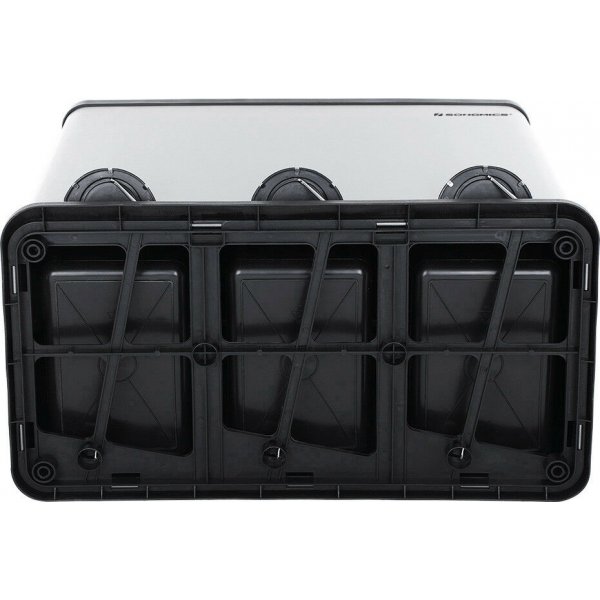 Luan avfallsbeholder 54 l - Sølv/sort Luan avfallsbeholder 54 l - Sølv/sort