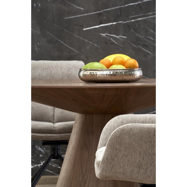 Flyter rundt spisebord i valnøtt Ø137 cm Flyter rundt spisebord i valnøtt Ø137 cm