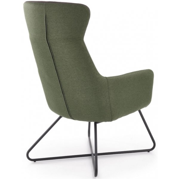 Phillis lenestol - Mørk grønn/mørk grå Phillis lenestol - Mørk grønn/mørk grå