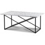Terrazzo sofabord 110x60 cm - Cosmos Terrazzo & underdel palladium svart Terrazzo sofabord 110x60 cm - Cosmos Terrazzo & underdel palladium svart