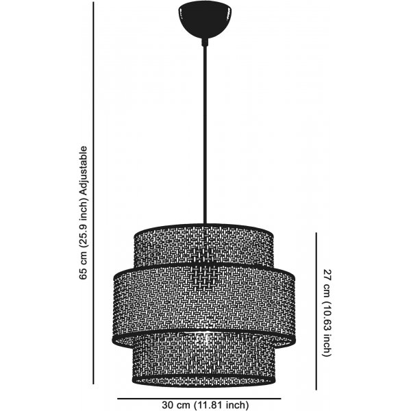 Cascade taklampe - Krem/beige Cascade taklampe - Krem/beige