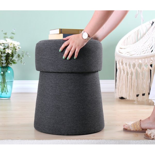 Bønnepuff - Mørkegrå Bønnepuff - Mørkegrå