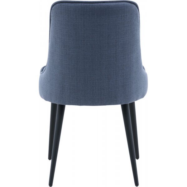 Alice Deluxe spisestol - Bl/svart