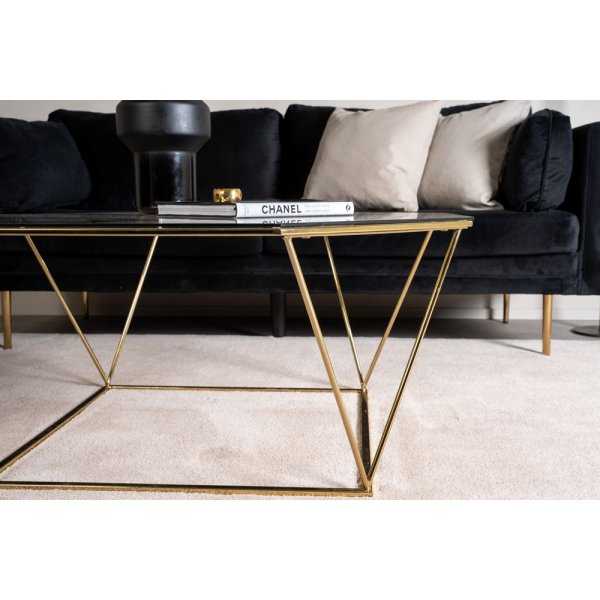 Källtorpet salongbord - Messing/glass Källtorpet salongbord - Messing/glass