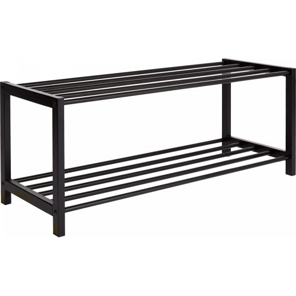 Atna sort skohylle 80 cm + Flekkfjerner for mbler