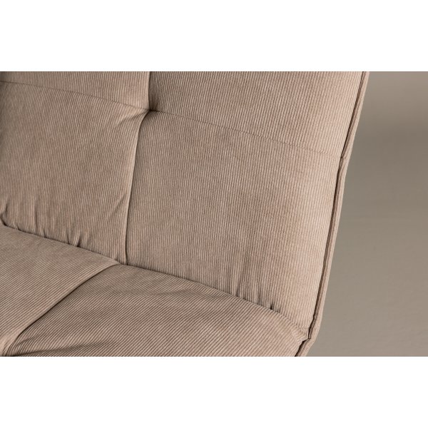 Madison lenestol - Brun kordfløyel/sort Madison lenestol - Brun kordfløyel/sort