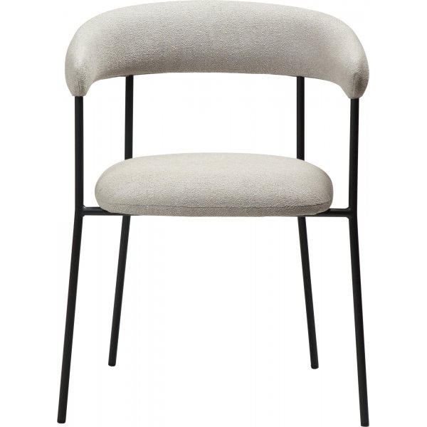 Plenti lenestol - Cashmere bouclé/svart Plenti lenestol - Cashmere bouclé/svart