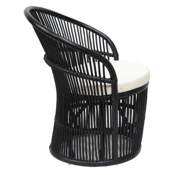 Narva lenestol - Svart rotting + Tekstilrens for møbler Narva lenestol - Svart rotting + Tekstilrens for møbler