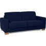Kansas 3-seters sovesofa - Marinebl