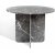 Level rundt spisebord i marmor 105 cm - Gr marmor