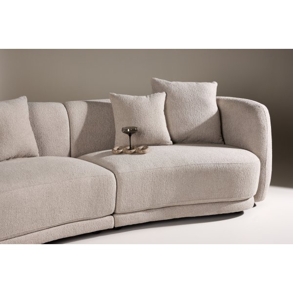Cielo 3-seters sofa - Beige bouclé Cielo 3-seters sofa - Beige bouclé