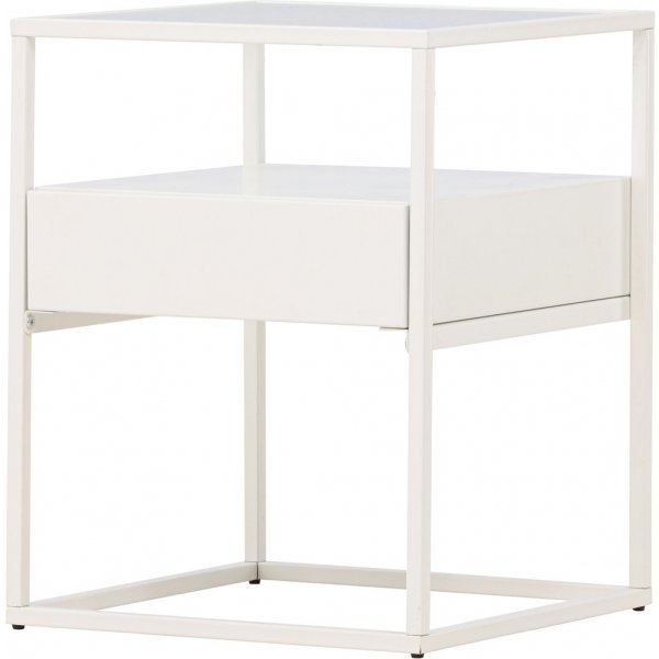 Fortaleza sidebord 40 x 40 cm - Hvit Fortaleza sidebord 40 x 40 cm - Hvit