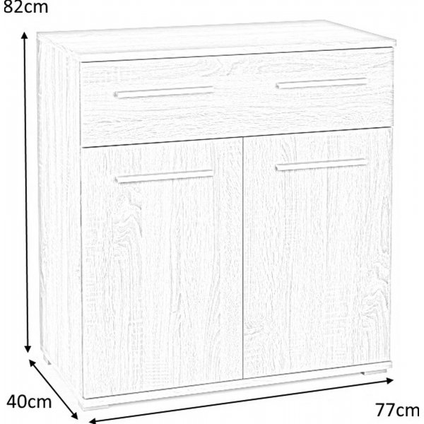 Abdel skap - Hvit Abdel skap - Hvit