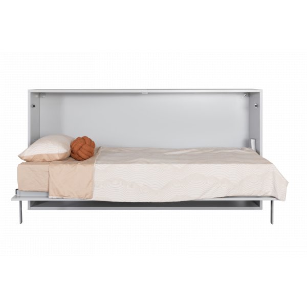 Veggseng 90×200 cm horisontal - Grå Veggseng 90×200 cm horisontal - Grå