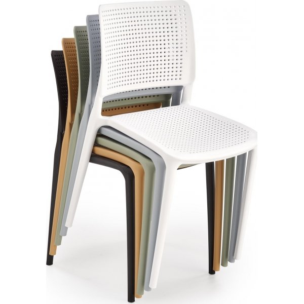 Cadeira stabelbar spisestuestol 514 - Lyseblå Cadeira stabelbar spisestuestol 514 - Lyseblå