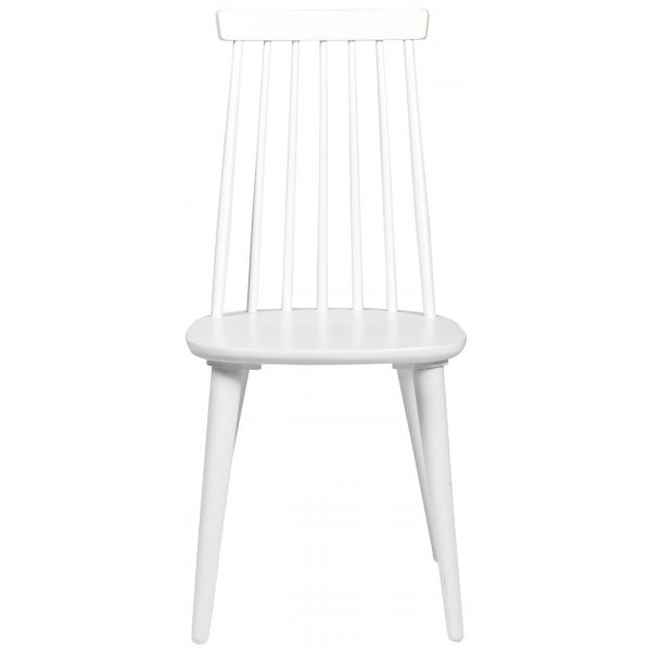 Dalsland Pinnestol - Hvit + Møbelføtter Dalsland Pinnestol - Hvit + Møbelføtter