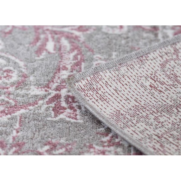 Kunstsilketeppe Nagari - Rosa Kunstsilketeppe Nagari - Rosa