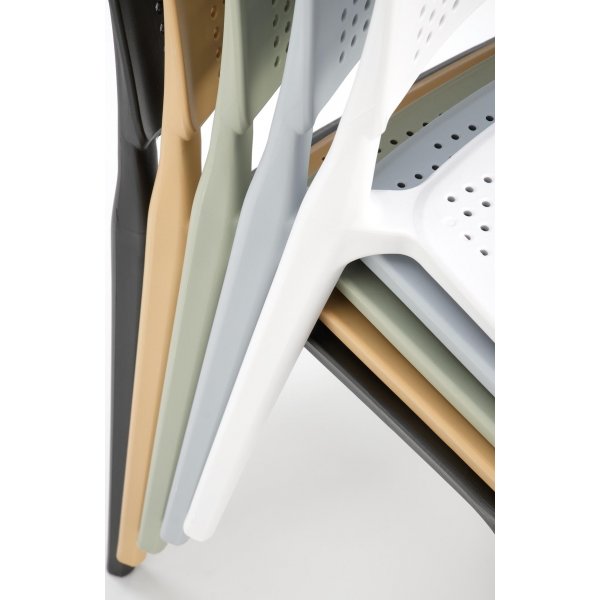 Cadeira stabelbar spisestuestol 514 - Sort