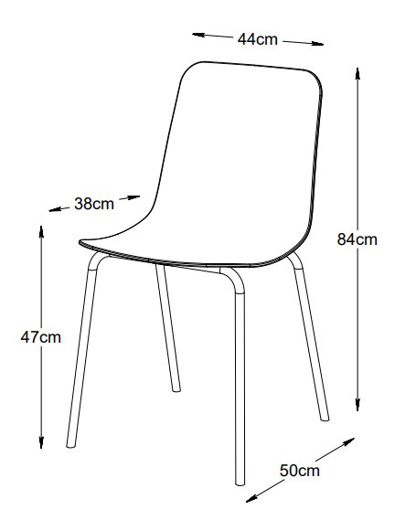Drake svart stol Drake svart stol
