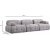 Petite 3-seters sofa - Lys gr