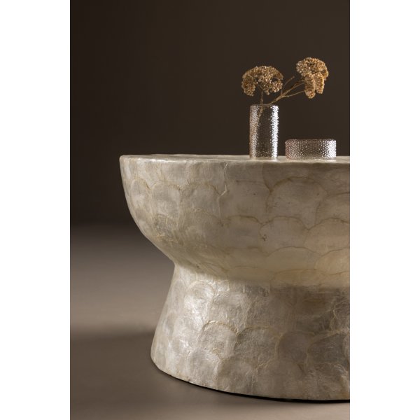 Sandön salongbord Ø70 cm - Lys grå Sandön salongbord Ø70 cm - Lys grå