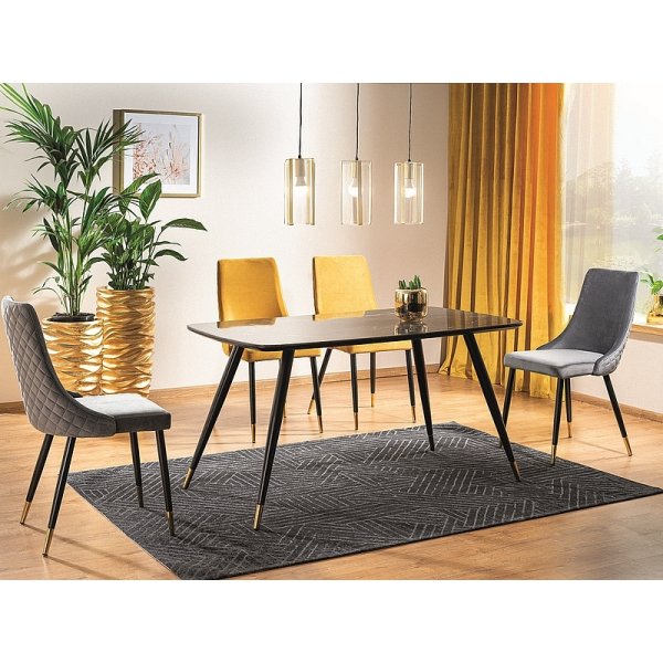 Cyryl spisebord, 140 cm - Svart Cyryl spisebord, 140 cm - Svart