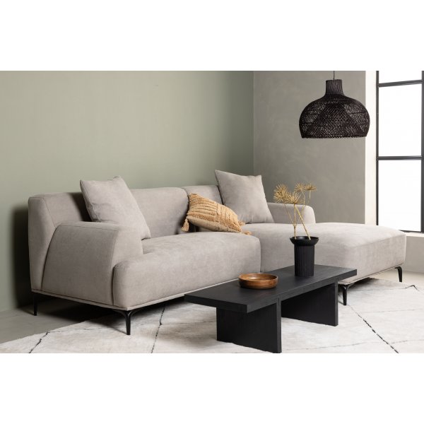 Viskan divan sofa - Sort/Lys grå Viskan divan sofa - Sort/Lys grå