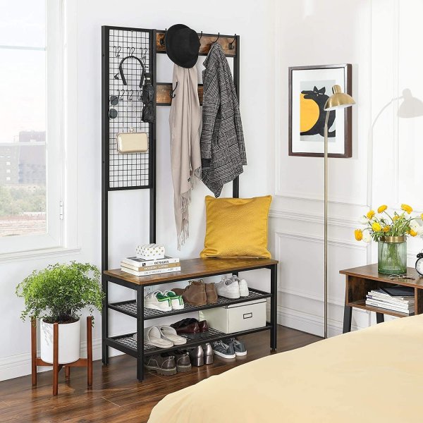 Sersjant hall møbler - Brun/svart Sersjant hall møbler - Brun/svart