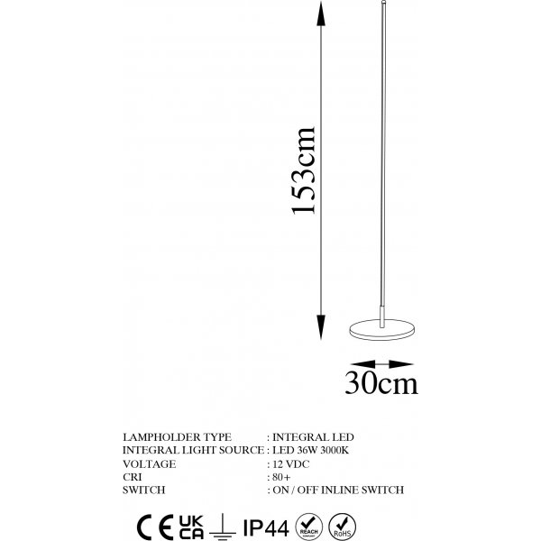 Eneste gulvlampe - Gull Eneste gulvlampe - Gull