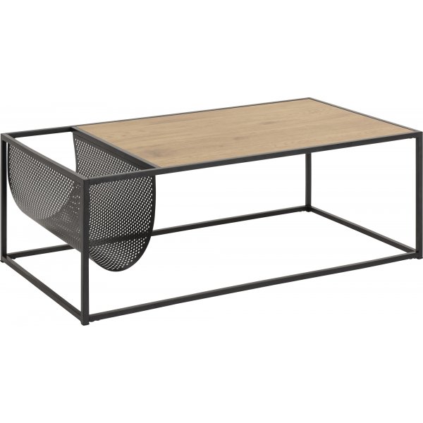 Seaford salongbord 110 cm - Eik/svart