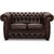 Dublin 2 -seter sofa  Okseblod skinn