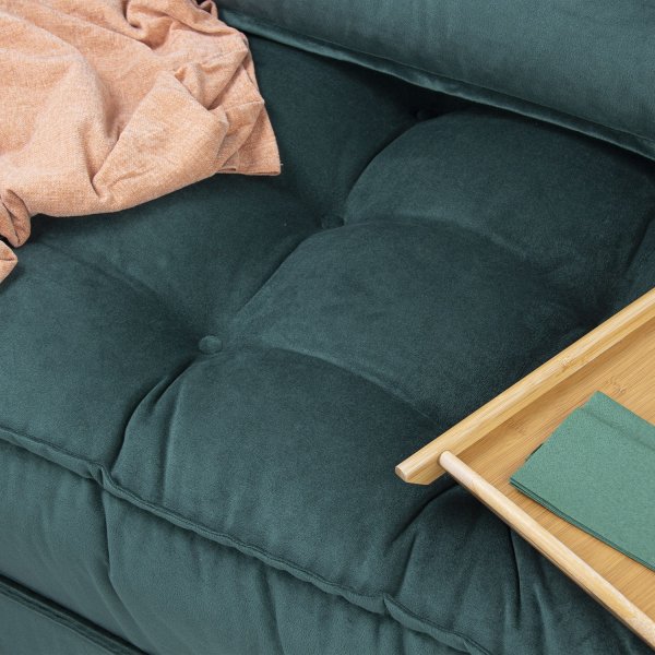 Faldi 2-seters sovesofa - Petroleumsgrønn Faldi 2-seters sovesofa - Petroleumsgrønn