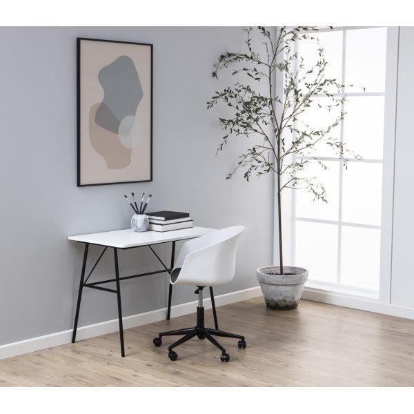 Moon kontorstol - Hvit