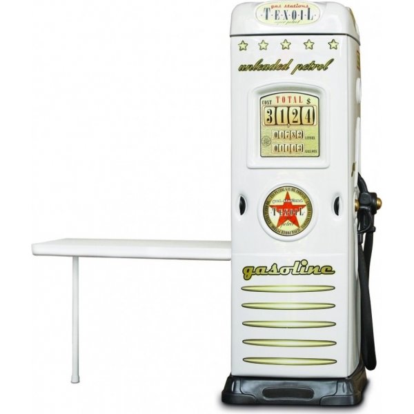 Skrivebord med garderobe innbygd bensinstasjon - Valgfri farge!