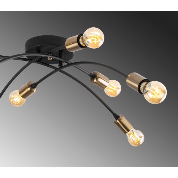 Banan taklampe 1151 - Sort/vintage Banan taklampe 1151 - Sort/vintage