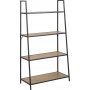 Seaford stigehylle 77x138 cm - Eik/sort