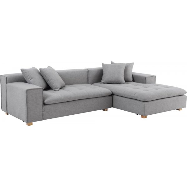 Sace divansofa inkludert pynteputer - Grå Sace divansofa inkludert pynteputer - Grå